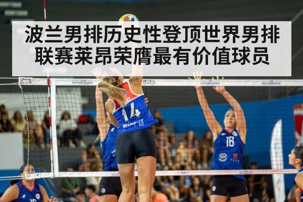 Wilfredo Leon spiking volleyball